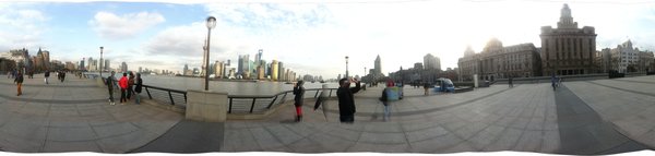 360 degree view from the Bund.