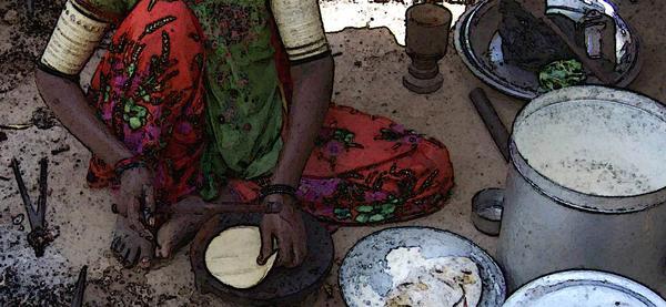 Chappati Making in Kutch