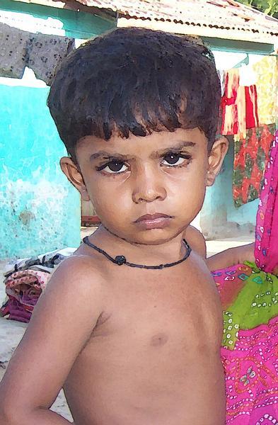 Mandvi Village child