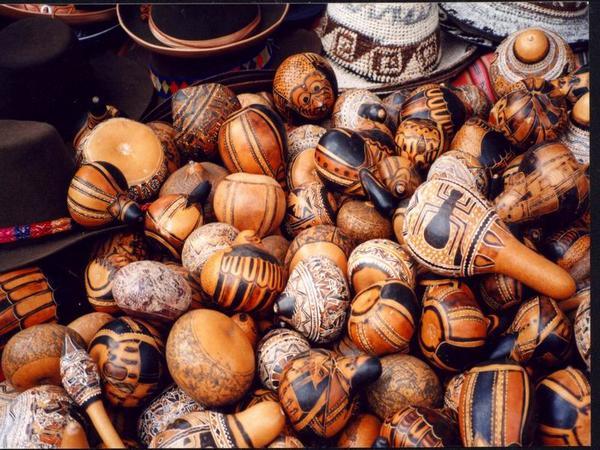 Decorative Gourds,Pisac Market