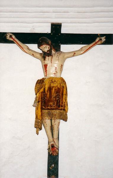 A bloody Christ at Santa Catalina