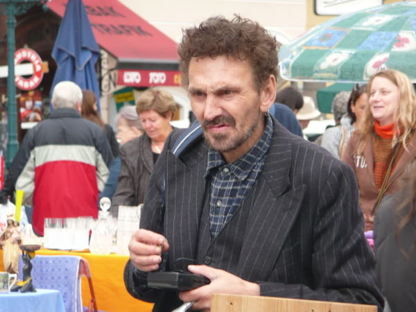 A Character at the Linz Market