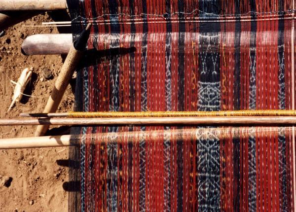 Flores Ikat on the Loom