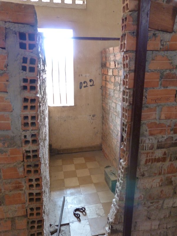 Prison cell for 2 at S-21