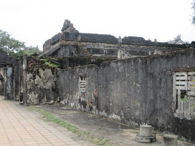 War Damage inside Citadel  