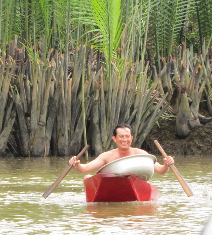Washing in the Mekong Delta