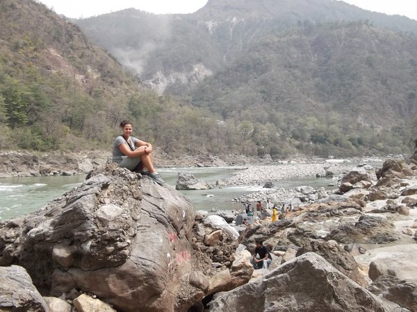 View from the trek in Rishikesh