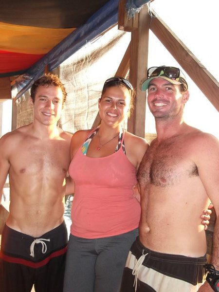 Tboe, Me and Josh (dive masters)