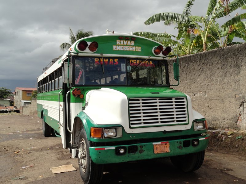 Bus from Granada to San Juan Del Sur