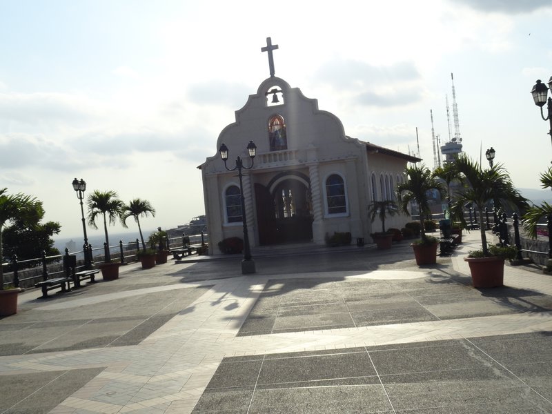 Church at the Top of Santa Ana Hill