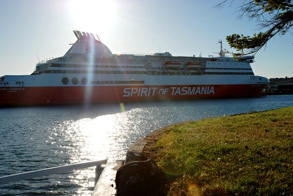 The Spirit of Tasmania.