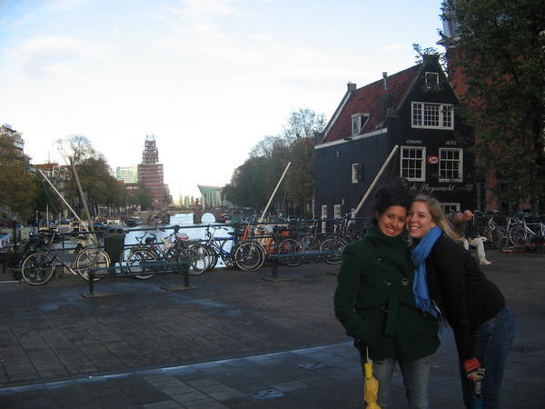 Ellie and I in Amsterdam
