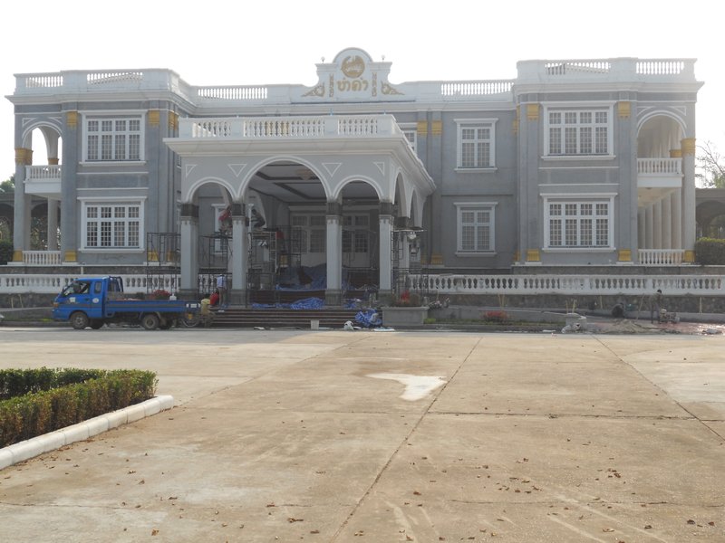Presidential Palace under construction 