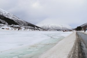 Bevroren fjord