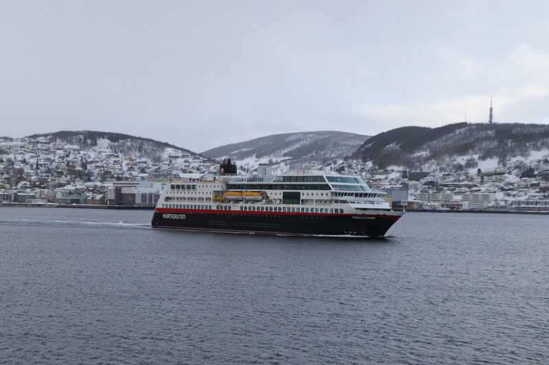 De Hurtigruten noordwaarts naar Tromsø  