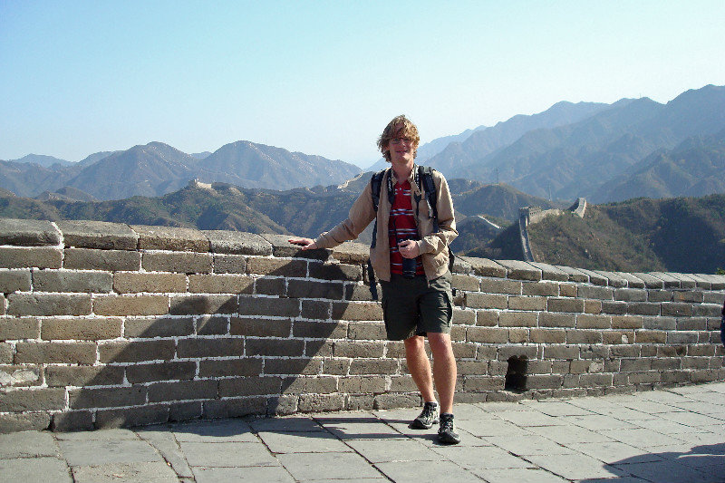 Robbert climbed the Great Wall