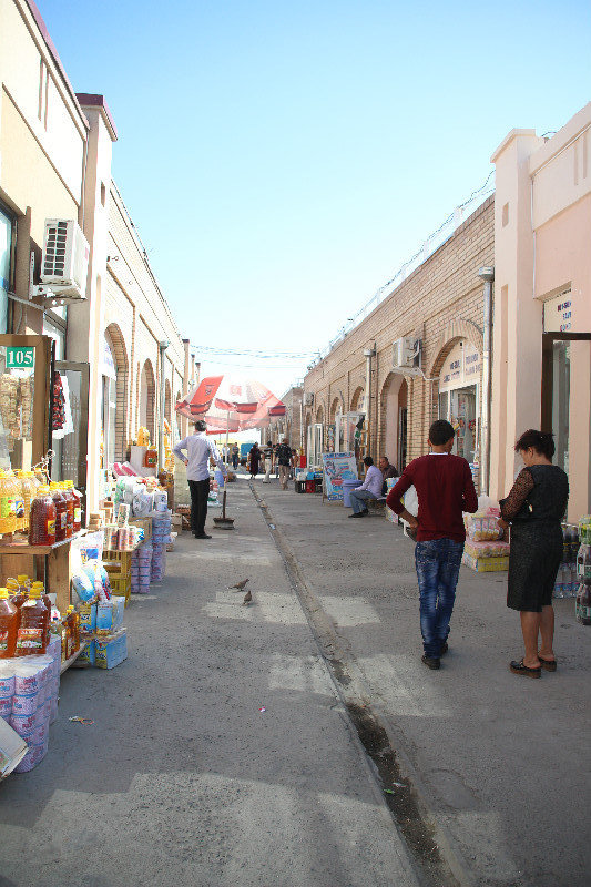 Inkopen doen op de bazaar