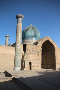 Timur's mausoleum van buiten