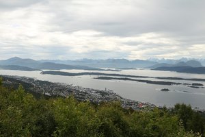 Uitzicht in Molde