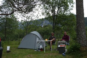 Camping in Eresfjord