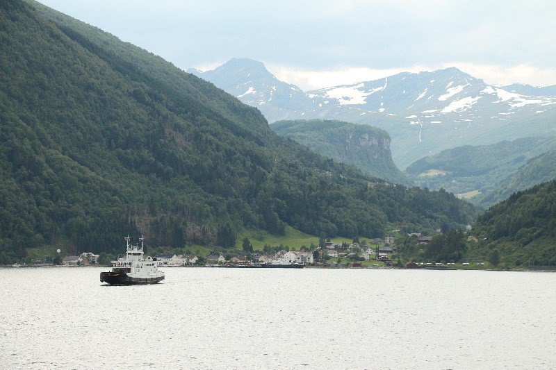 Veerboot in Linge