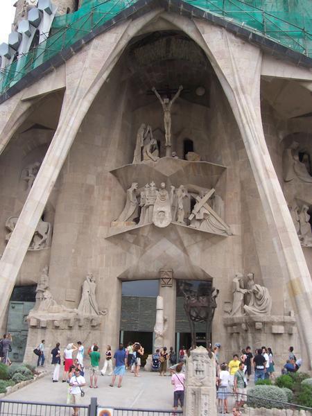 Subirach's Facade of the Sagrada Familia