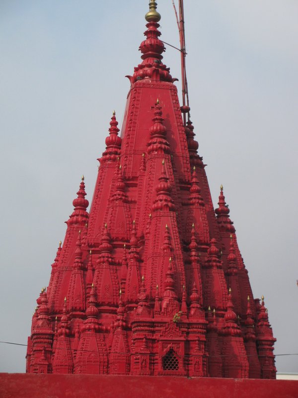 The red Hindu Temple