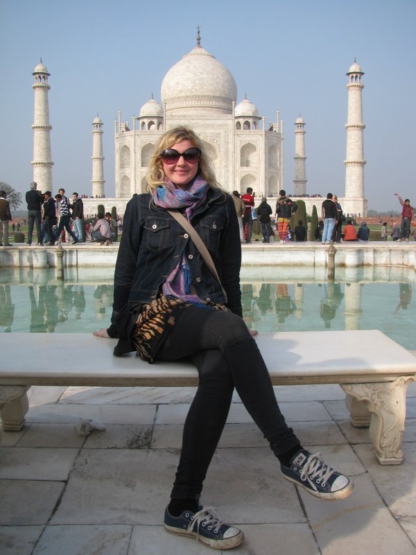 Me at The Taj!