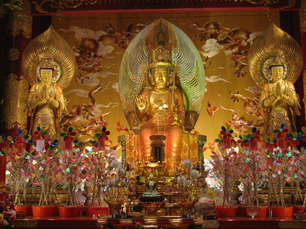 Inside the Buddist Temple