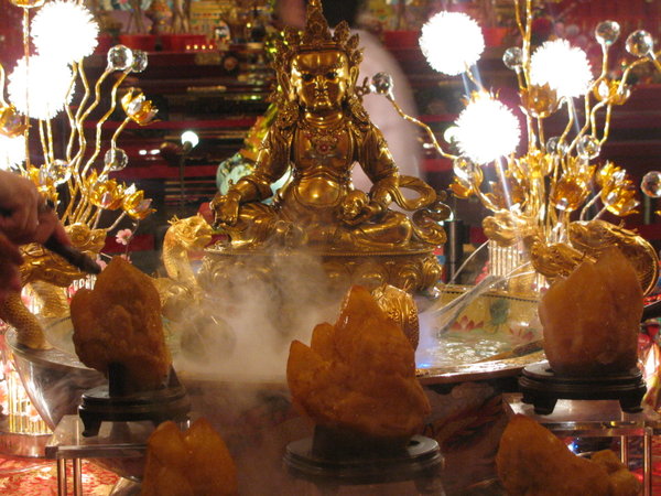 A Smoking Buddha