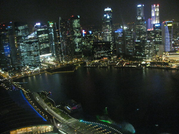A Singapore Skyline by Night