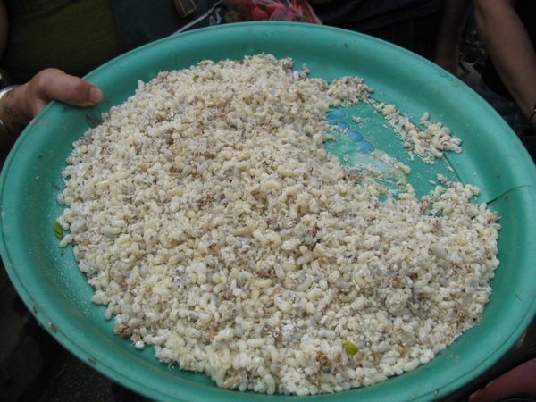 Ant Eggs in the Market..Ugh!