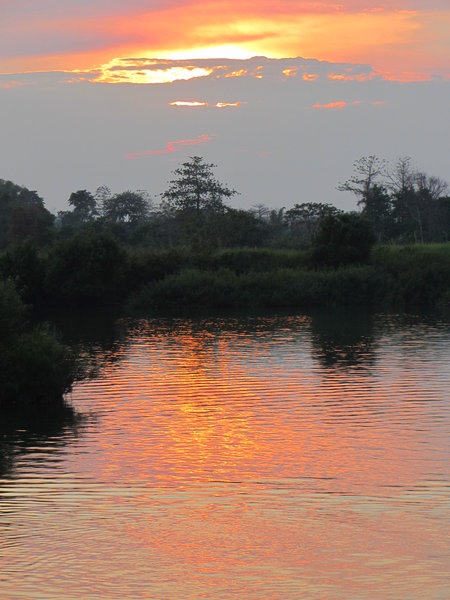 Our Last Laos Sunset