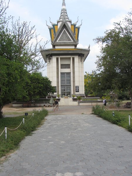 The Monument at the Killing Fields