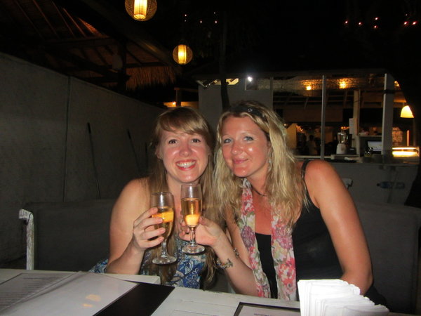Me, Fi & our Champagne!