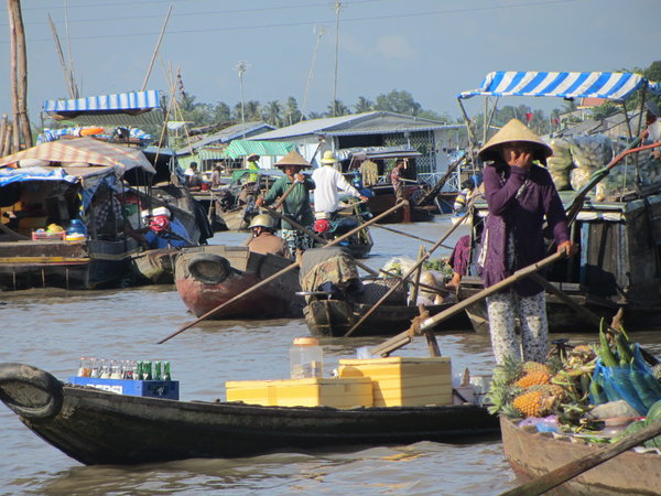 Can Tho Floating Market