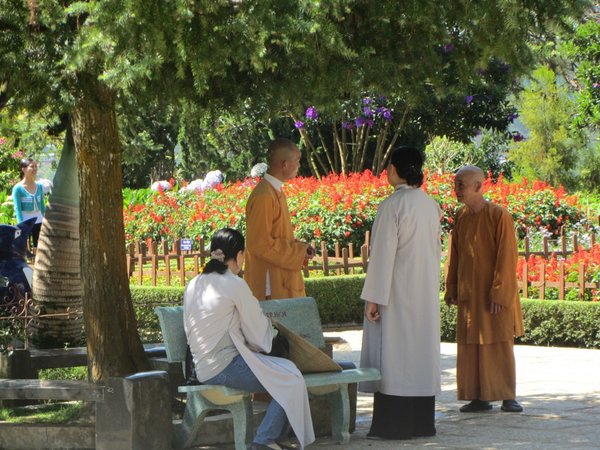 Monks having a chat