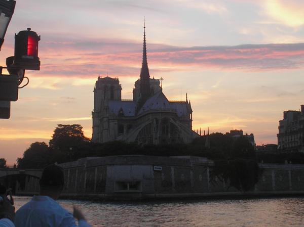 Notre Dame @ sunset