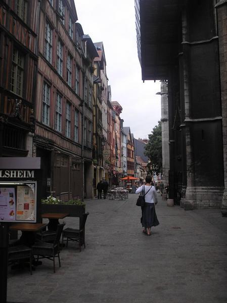 Streets in Rouen