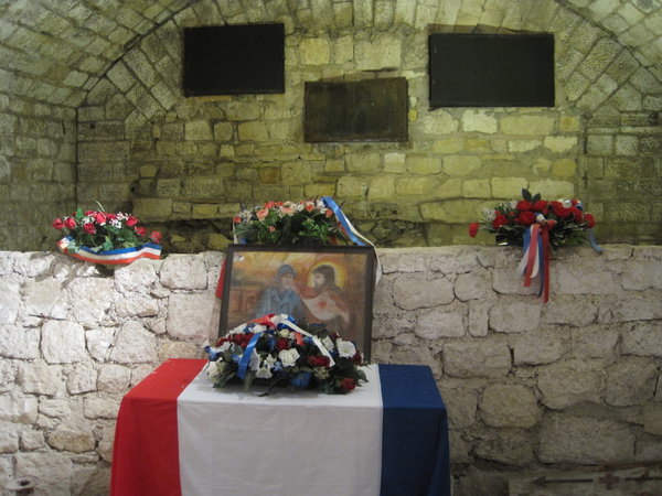 Underground. A memorial of the soldiers