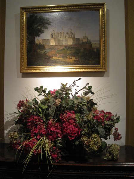 A painting of the castle