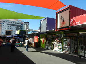 'Shipping container' shops 