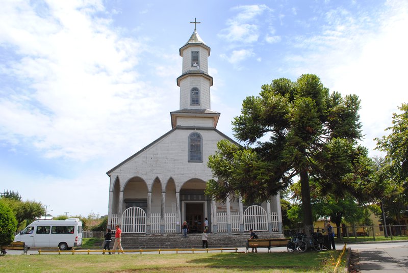 Wooden church, Chiloe 