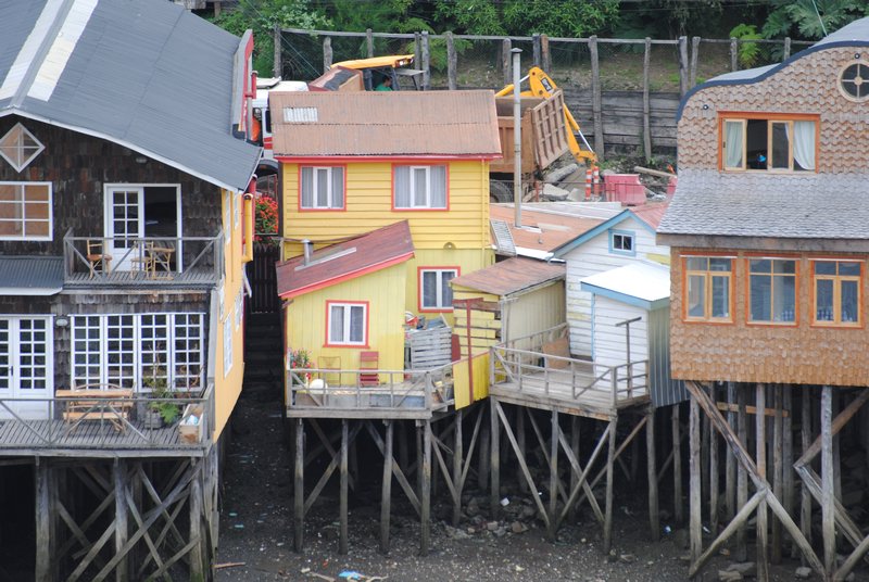 Stilt houses in Castro