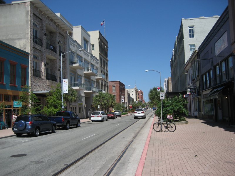 Downtown Galveston