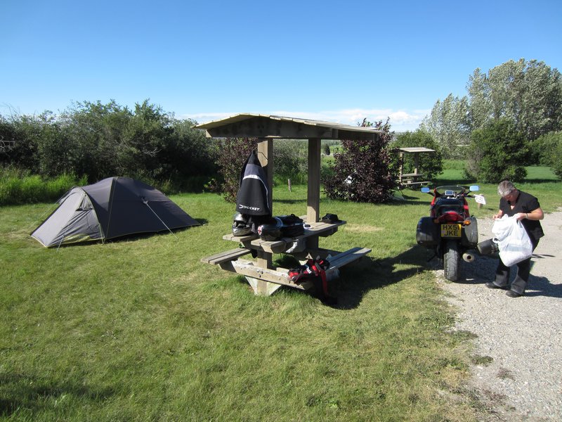 Camping, Calgary Alberta