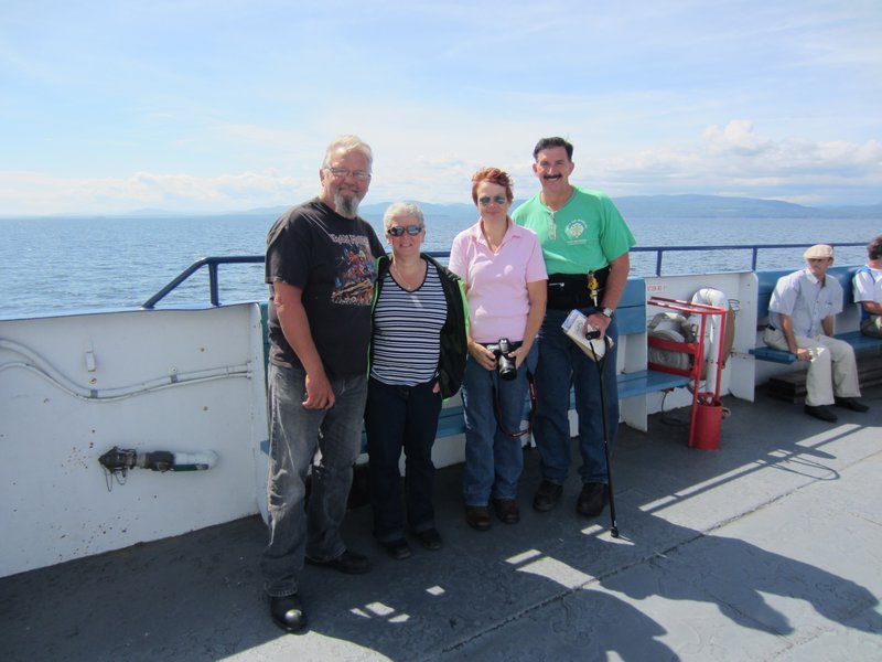 Lake Champlain ferry to Vermont