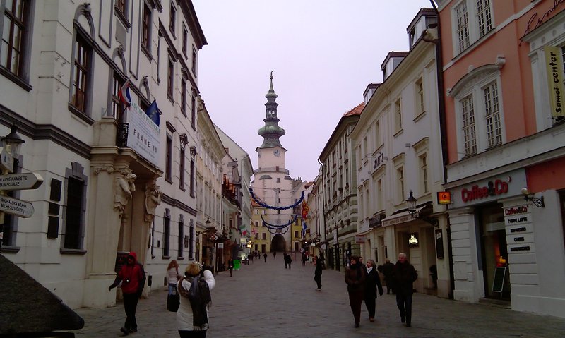 Bratislava Pedestrian Zone