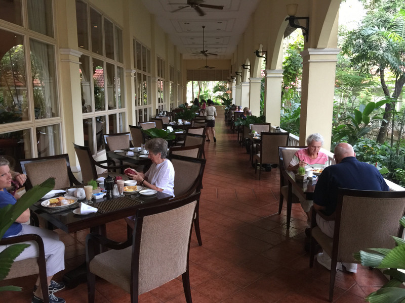 Dining at the incredible Sofitel in Siem Reap