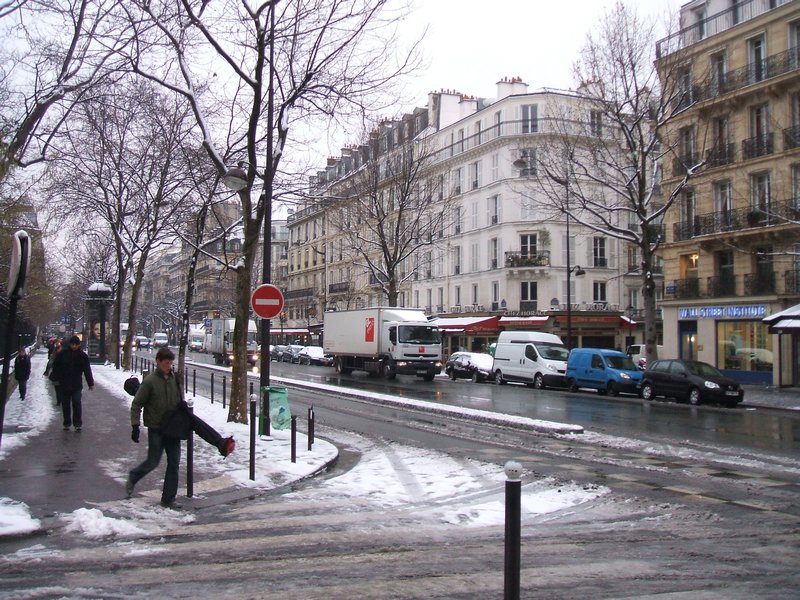 Latin Quarter with Snow
